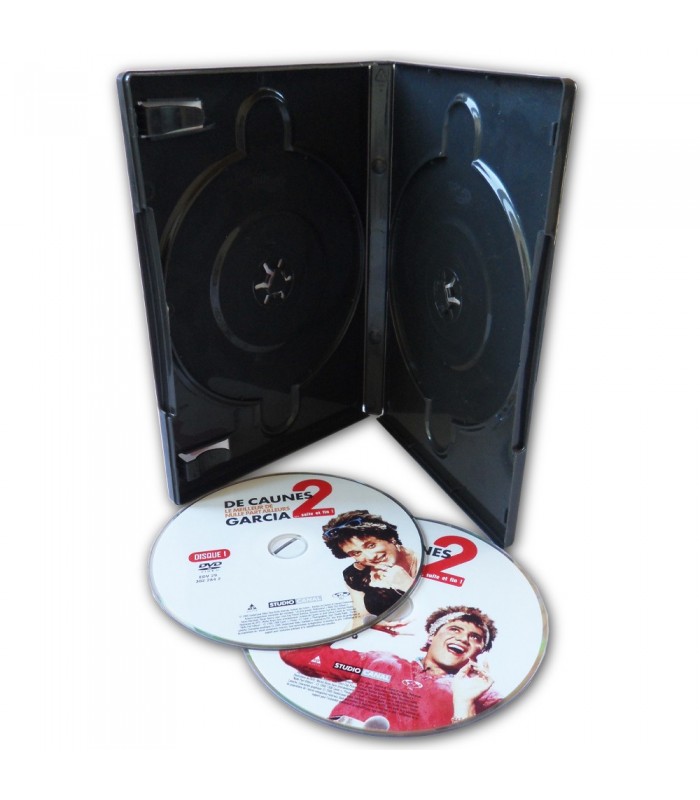Pressage de DVD en en boitier DVD standard double DVD