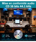 Mise en conformité audio CD 16 bits 44.1 kHz