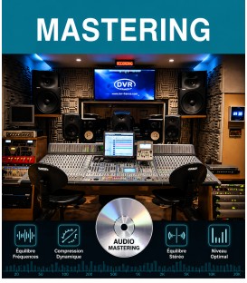 Mastering audio professionnel de votre album