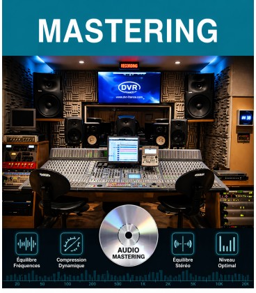 Mastering audio professionnel de votre album
