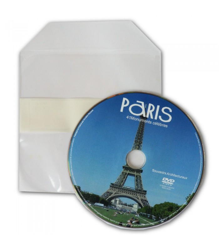 Pressage de CD et DVD en Pochette plastique souple
