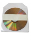 pressage DVD pochette plastique transparente dos adhesif