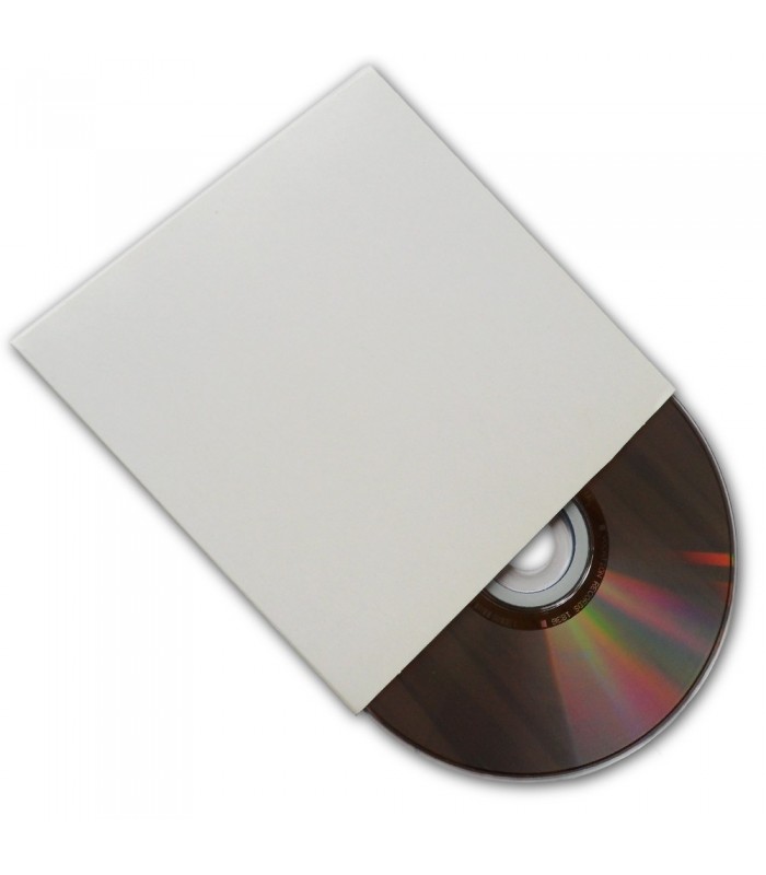 Porte-CD composé d'une seule plaque de carton